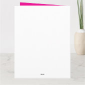 Makeup Funny Pun Makeup Karte (Rückseite)