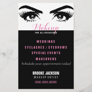 Makeup - für jeden Anlaß - Flyer