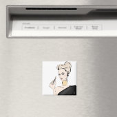 Makeup Girl Magnet (In Situ (Geschirrspüler))