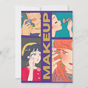MAKEUP GIRLS FEIERTAGSKARTE