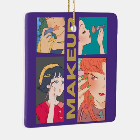 MAKEUP GIRLS KERAMIKORNAMENT (Rechts)