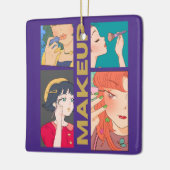 MAKEUP GIRLS KERAMIKORNAMENT (Links)