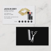 Makeup & Hair Loyalty Treuekarte (Vorne/Hinten)