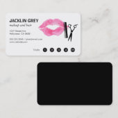 Makeup & Hair Loyalty Treuekarte (Vorne/Hinten)