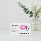 Makeup & Hair Loyalty Treuekarte (Stehend Vorderseite)