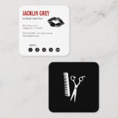 Makeup & Hair Loyalty Treuekarte (Vorne/Hinten)