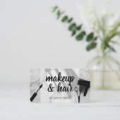 Makeup & Hair Terminkarte (Stehend Vorderseite)