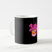 Makeup - Ich mache Lashes - für Beautizien Kaffeetasse (Vorderseite Links)