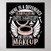 Makeup - In Makeup fallen Poster (Vorne)