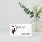 Makeup Independent Rep Jafra Visitenkarte (Stehend Vorderseite)