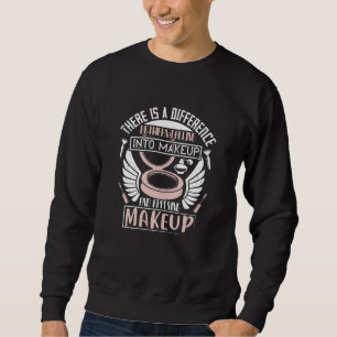 Makeup - Ins Makeup fallen Sweatshirt