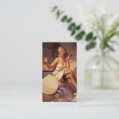 Makeup ist schön visitenkarte (Stehend Vorderseite)