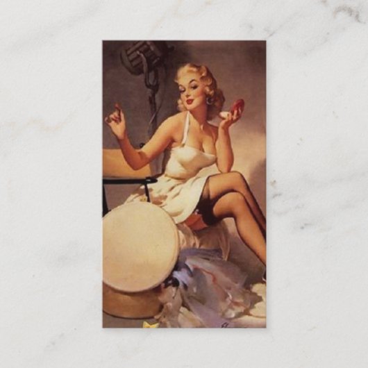 Makeup ist schön visitenkarte (Vorderseite)