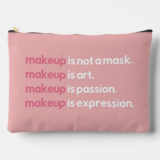Makeup ist... zubehörtasche (Vorderseite)