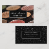 Makeup-Kit | GLITZER SPECK Visitenkarte (Vorne/Hinten)