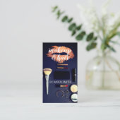 Makeup-Kit | Lipstick Kiss Visitenkarte (Stehend Vorderseite)