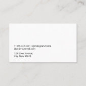 Makeup-Kit Visitenkarte (Rückseite)