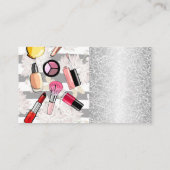 Makeup Kit Zubehör | Beauty Mua Visitenkarte (Rückseite)