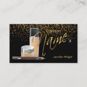 Makeup Kosmetik Visitenkarte (Vorderseite)