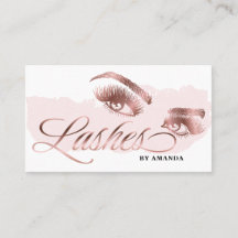 Makeup-Künstler Lash Eyebrow Lashes Marble Rose Go