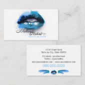 Makeup-Künstler Visitenkarte (Vorne/Hinten)