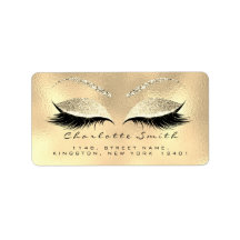 Makeup Lashes Rücksendeadresse Label Champaigne UA