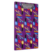 Makeup Lipstick Nail Polnischer Spaß Einzigartig H Klemmbrett (Rechts)