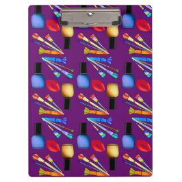 Makeup Lipstick Nail Polnischer Spaß Einzigartig H Klemmbrett