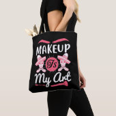 Makeup - Makeup ist meine Kunst Tasche (Von Nahem)