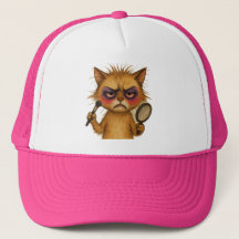 Makeup Meowster – Lustiges Katzen-Teen-Shirt