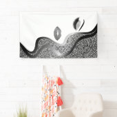 Makeup mit Glitzer-Effekt Banner (Insitu)