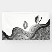 Makeup mit Glitzer-Effekt Banner (Horizontal)