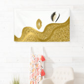 Makeup mit Glitzer-Effekt Banner (Insitu)