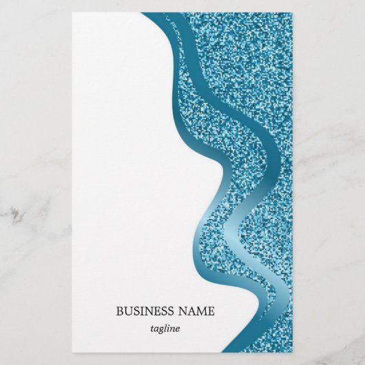 Makeup mit Glitzer-Effekt Flyer (Hinten)