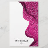 Makeup mit Glitzer-Effekt Flyer (Hinten)