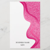 Makeup mit Glitzer-Effekt Flyer (Hinten)