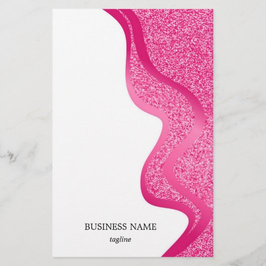 Makeup mit Glitzer-Effekt Flyer (Hinten)