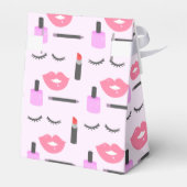 Makeup Muster Geschenkschachtel (Rückseite)