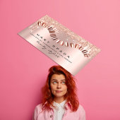 Makeup Nails Manicure Rose Spark Mode Gold Wow Visitenkarte