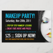 Makeup Party Flyer (Vorne)