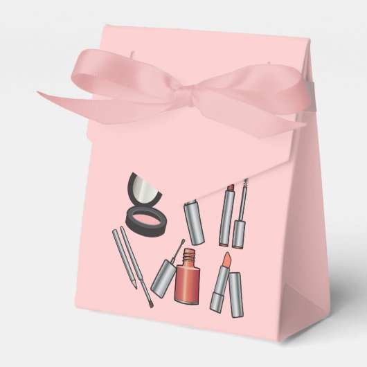 Makeup Party Goody Bag Geschenkschachtel (Vorderseite)