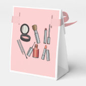 Makeup Party Goody Bag Geschenkschachtel (Rückseite)