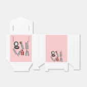 Makeup Party Goody Bag Geschenkschachtel (Ungefaltet)