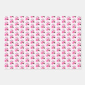 Makeup Perfume Niedlich Girly Modern Patterns Geschenkpapier Set (Vorderseite 3)