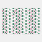 Makeup Perfume Niedlich Girly Modern Patterns Geschenkpapier Set (Vorderseite)