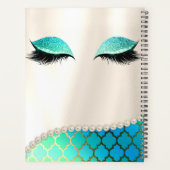 Makeup Planner Eyelash Design Planner Planer (Rückseite)