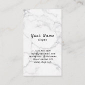 Makeup PMU Microblading Henna Salon Business Card Visitenkarte (Rückseite)