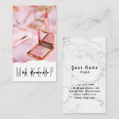 Makeup PMU Microblading Henna Salon Business Card Visitenkarte (Vorne/Hinten)