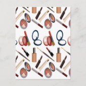 Makeup Postkarte (Vorderseite)