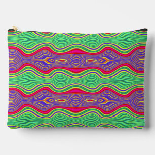 Makeup Pouch, Eine trendige, niedliche mehrfarbige Zubehörtasche